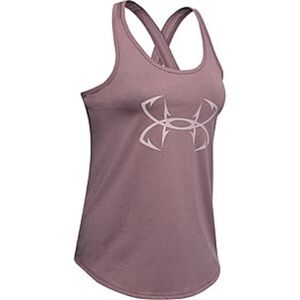 Under Armour UA Fish Hook Tank Base Top Women's Mauve Sz.S